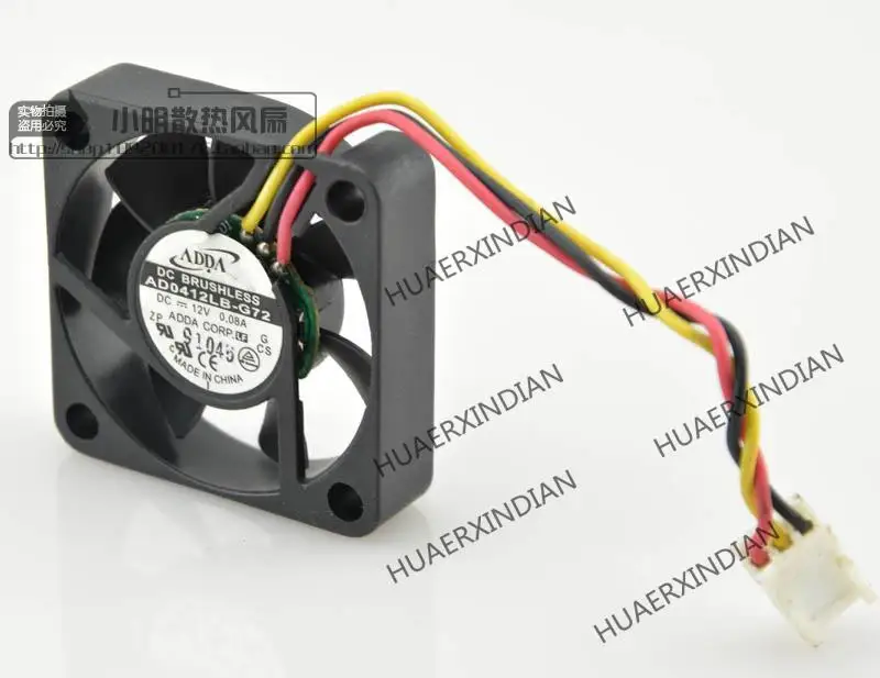 Новый/AD0412MB-G72 4010 12V 0.08A 3 комплект для сборки охлаждающего вентилятора