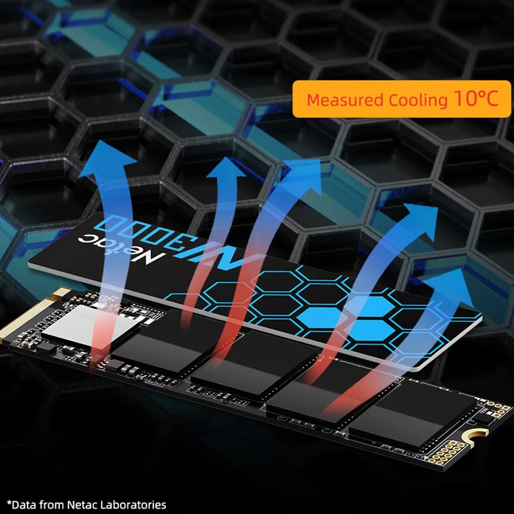 SSD-накопитель Netac NVME M2 1 ТБ 250 ГБ 500 Гб |