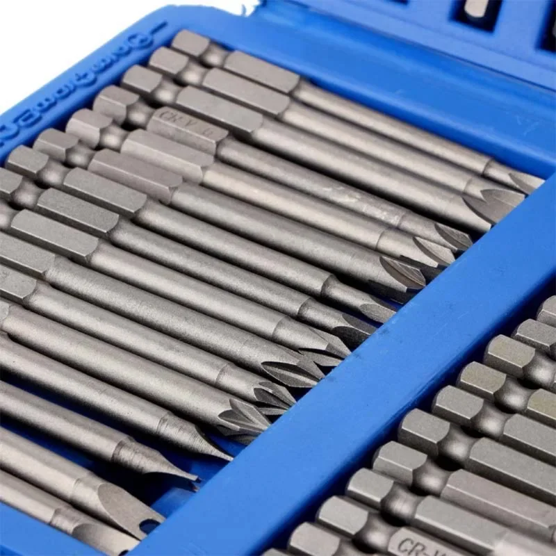50 шт. набор сверхдлинных бит 75 мм