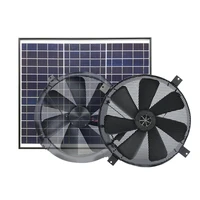 ip68 waterproof greenhouse cooling fan 14 inch ventilation wall mount solar axial ventilation flow fan