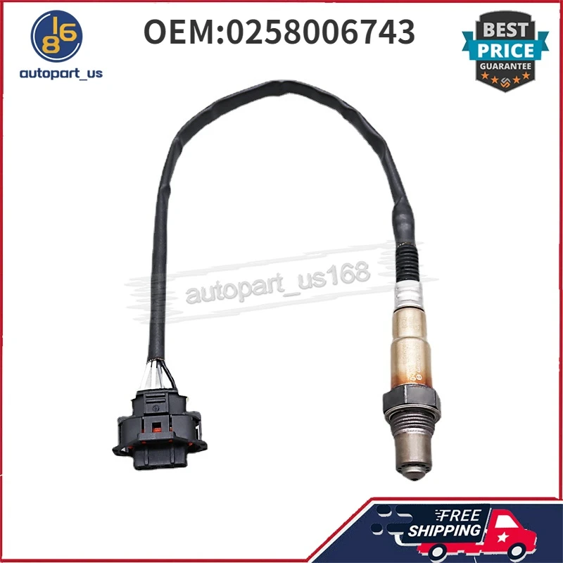 

Кислородный датчик O2, лямбда-датчик 0258006743 для HOLDEN кендор V6 л