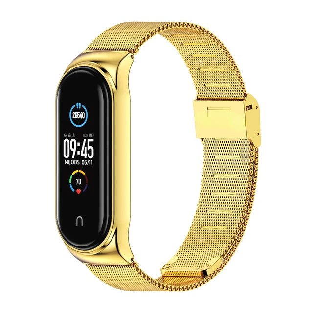 

Ремешок из нержавеющей стали для Xiaomi Mi Band 6 5 4 3