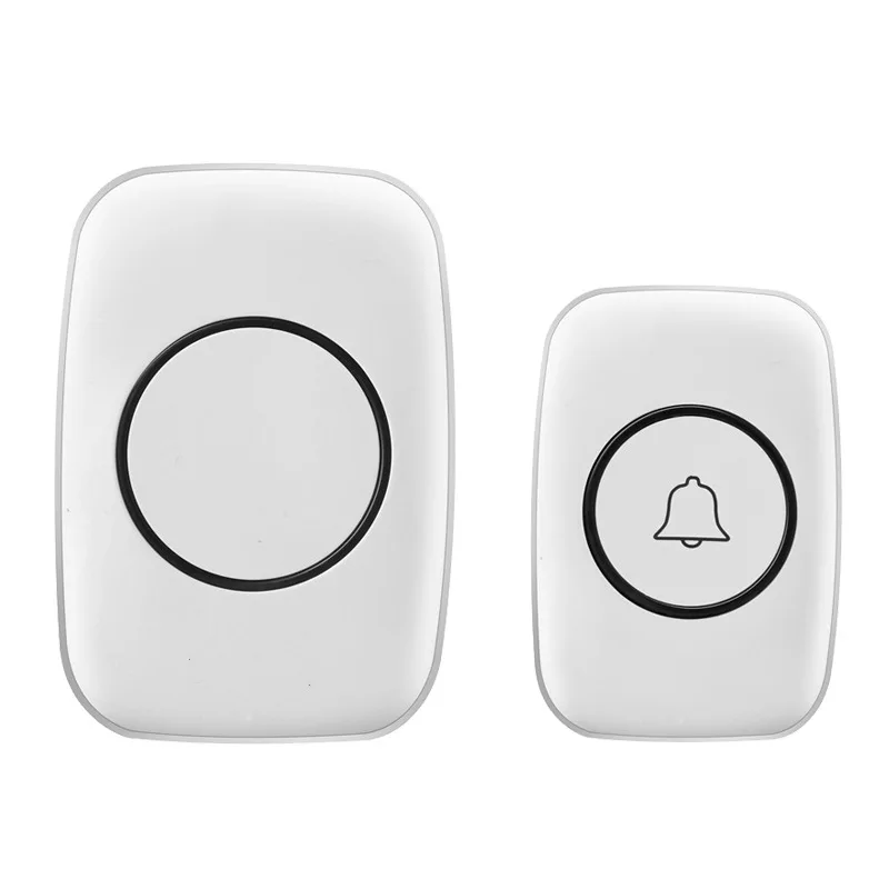

New Home Welcome Doorbell Intelligent Wireless Doorbell Waterproof 150M Remote EU AU UK US Plug smart Door Bell Chime