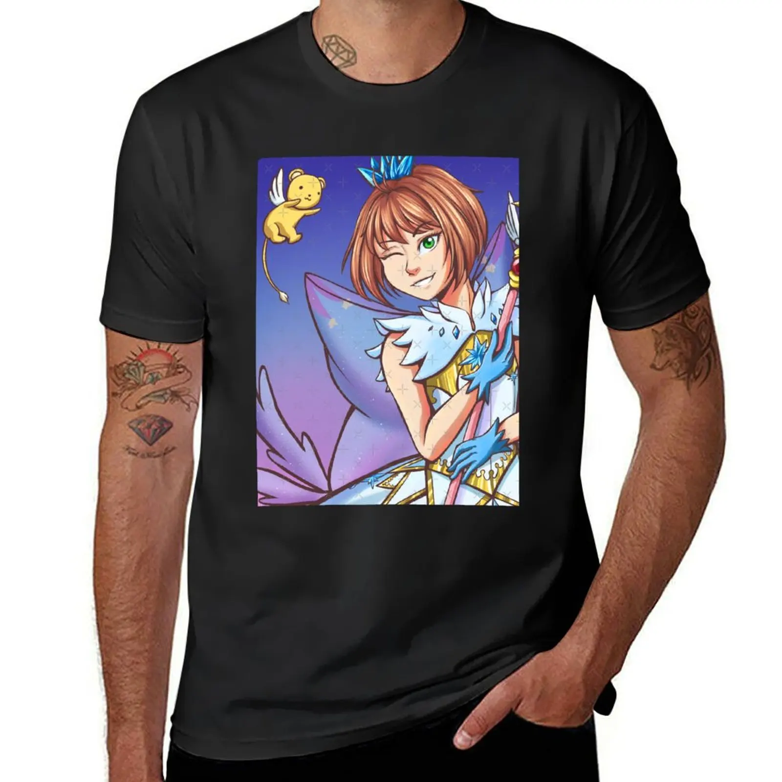 Cardcaptor Sakura (3) Футболка женская милая одежда мужские футболки