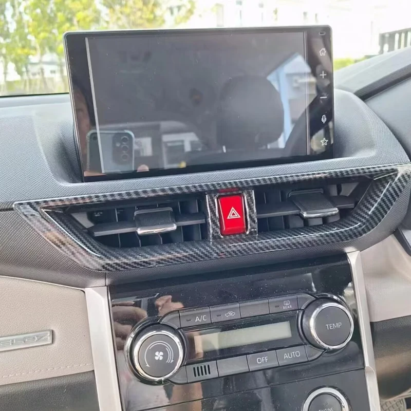 Для Toyota Veloz Avanza Alza 2022 2023 автомобильные аксессуары из АБС-пластика крышка