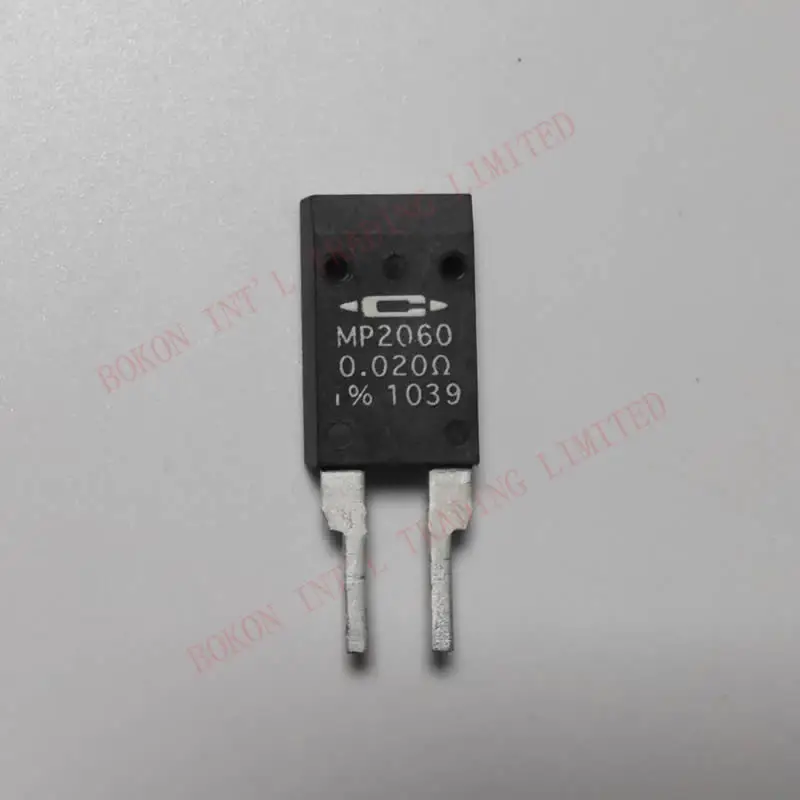 0,02ohm 60 Вт Мощный пленочный резистор с креплением на клипсе MP2060 0,020 TO-220, стильные мощные пленочные резисторы 0,02Ω 1% 60 Вт, неиндуктивные