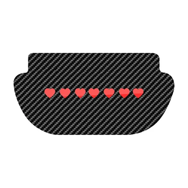 

Car Lamp Projection Board Portable Brake Light Trim Cover Flexible LED 3rd Stop Lamp Patch ReusableThird Brake Light Rear Center