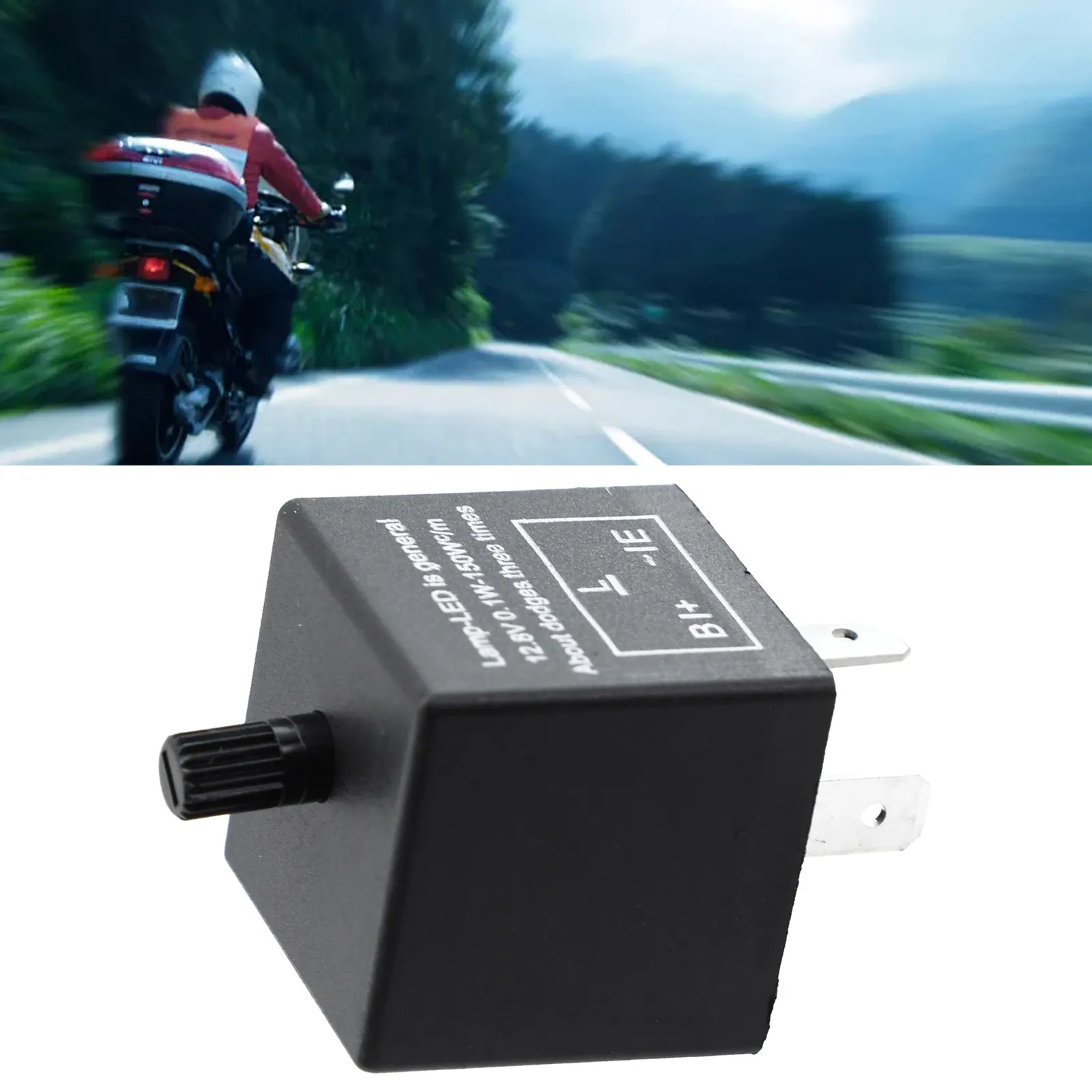 

Hyper Flash LED Flasher Relay Auto Accessories Turn Signal Indicator 12V 1pc For Most 12V Auto High Quality Material