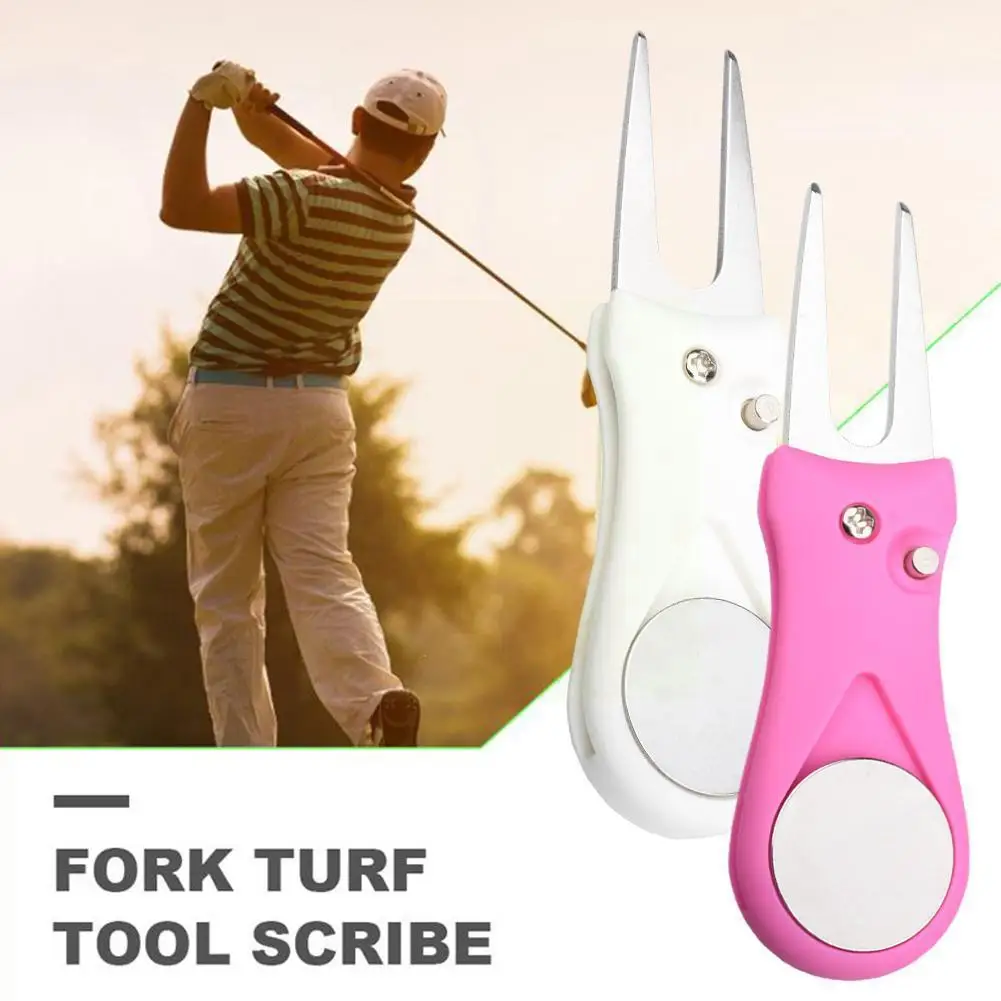 

1 Pcs Golf Repair Tool Pitch Groove Cleaner Marker Golf Ship Drop With Pitchfork Golf X7m6