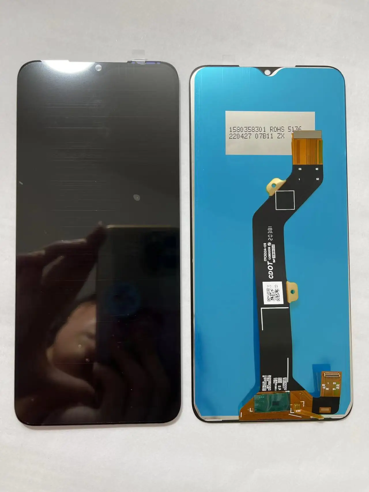 Najtaniej Wyświetlacz LCD Oryginalny De 6,5 Pulgady Dla Tecno Spark 7, Digitizer Dla Tecno Spark 7, KF6J, KF6N