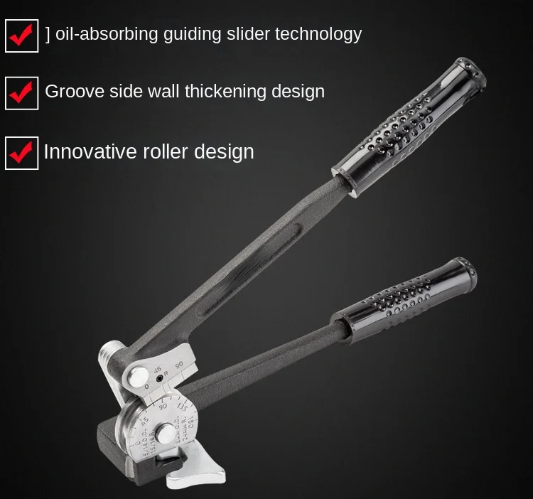

Copper Pipe Galvanized Iron Stainless Steel Pipe Threading Air-Conditioner Pipe Manual Pipe Bender Bending Tool