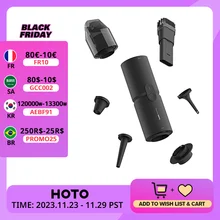 HOTO Compressed Air Capsule Handheld Vacuum Cleaner Multifunctional Dual-purpose Cleaner 15000PA Home Car Computer Dust Catcher