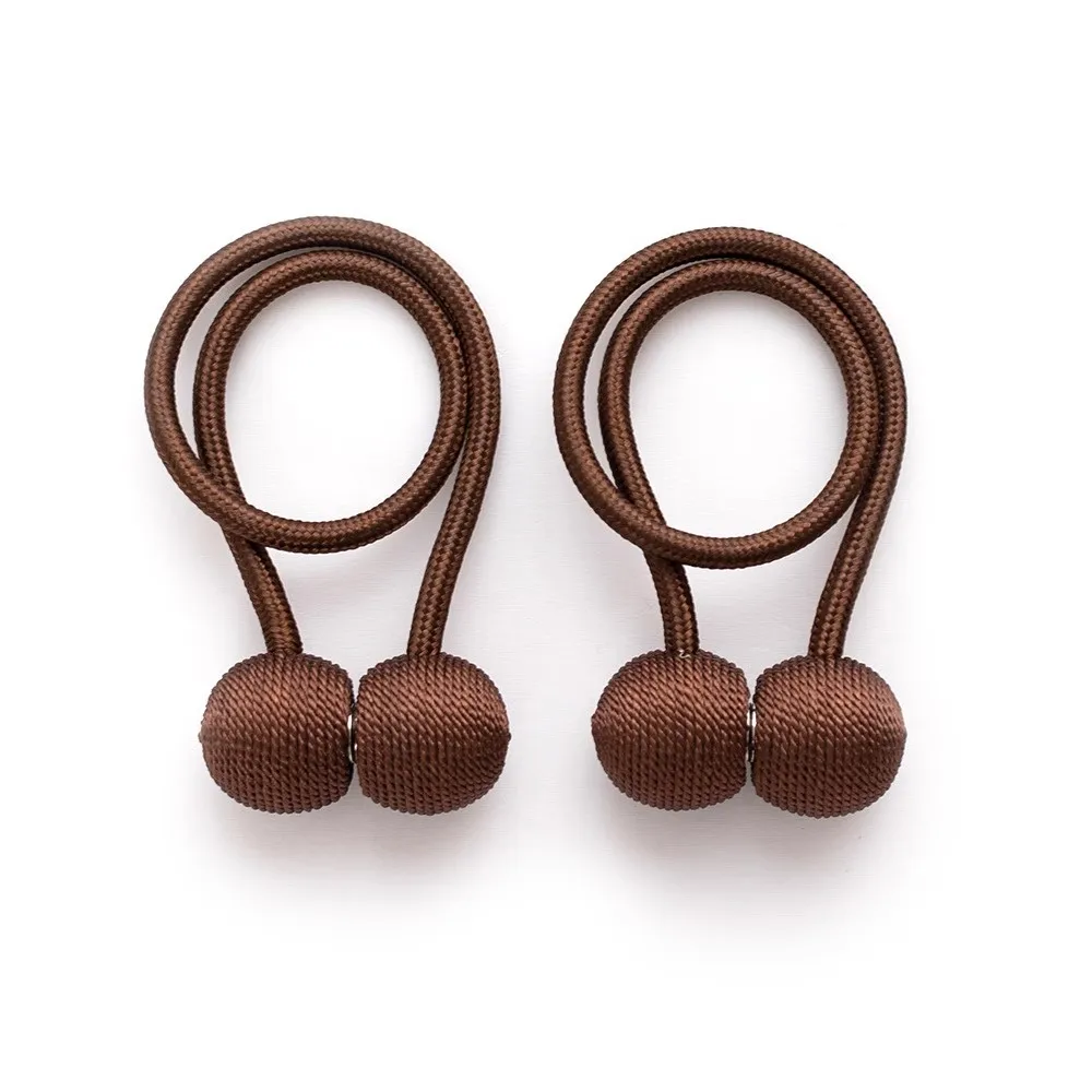 

Набор магнитных держателей для штор из конопляной ткани (2 шт.)