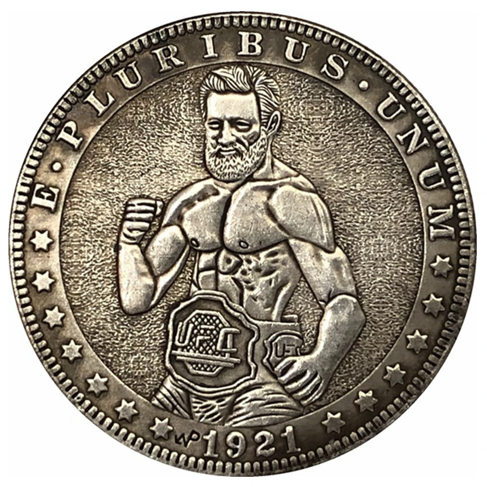 

Hobo Nickel 1921-D, копия монеты доллара США Моргана, модель 84