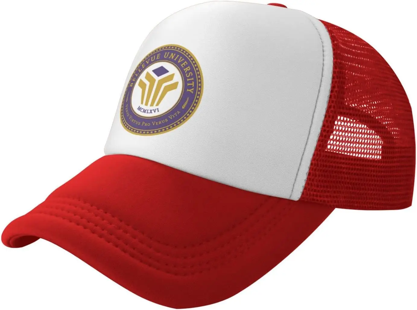 Кепки дальнобойщика с логотипом Университета Белльви для мужчин и женщин —