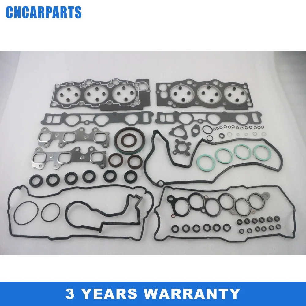 Комплект ПРОКЛАДКИ ДВИГАТЕЛЯ С ПОЛНОЙ ГОЛОВКОЙ подходит для TOYOTA CAMRY LEXUS ES300 3.0L 2959CC