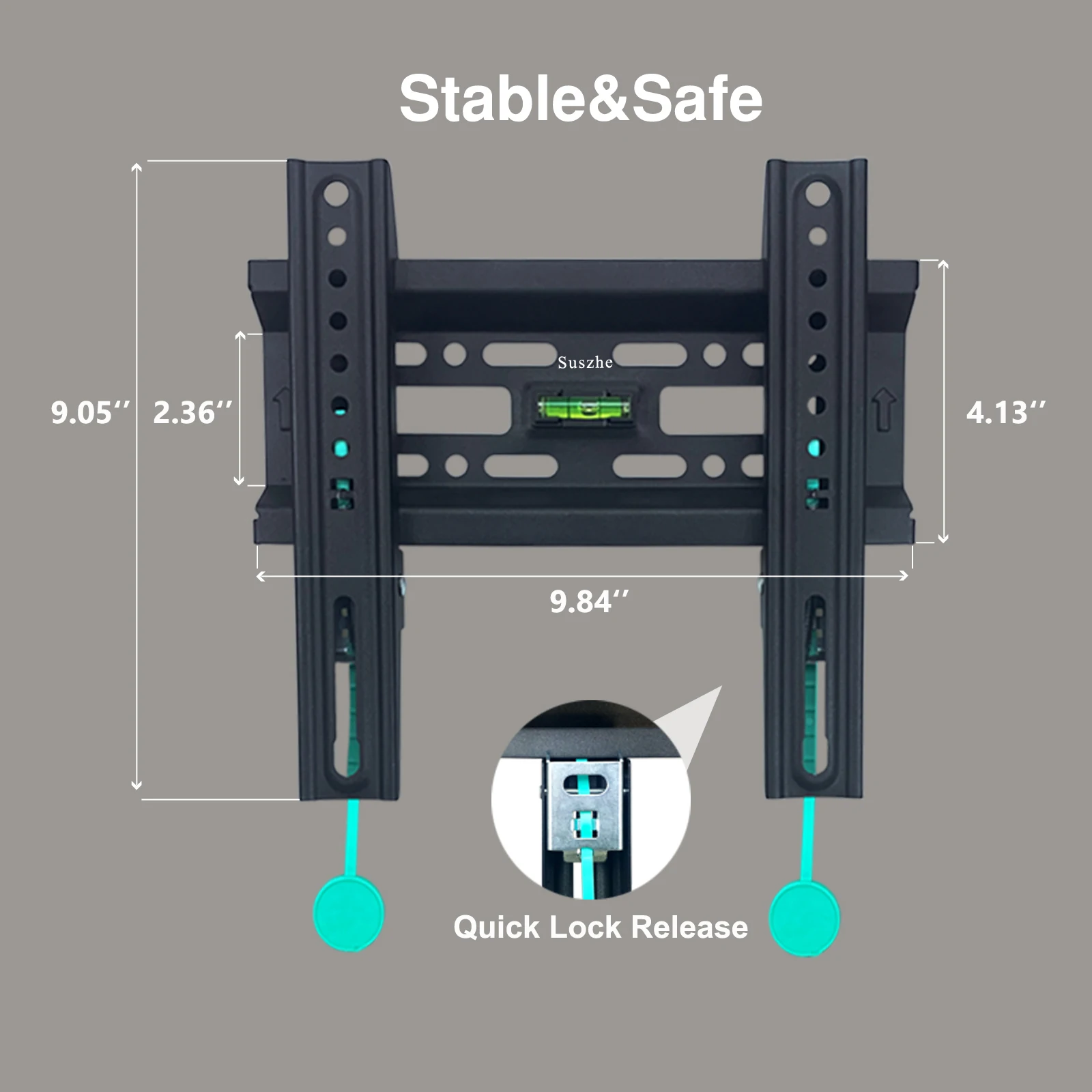 Настенное крепление для телевизора Suszhe 43 дюйма предохранительный замок в