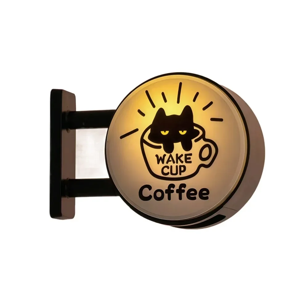 

Магнитная световая вывеска для кофейни