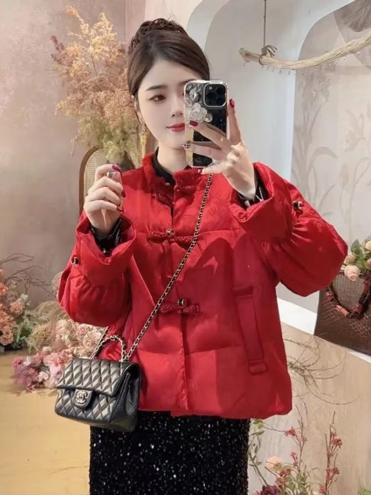 Маленькое женское платье в стиле ретро национальном среднего возраста плотная