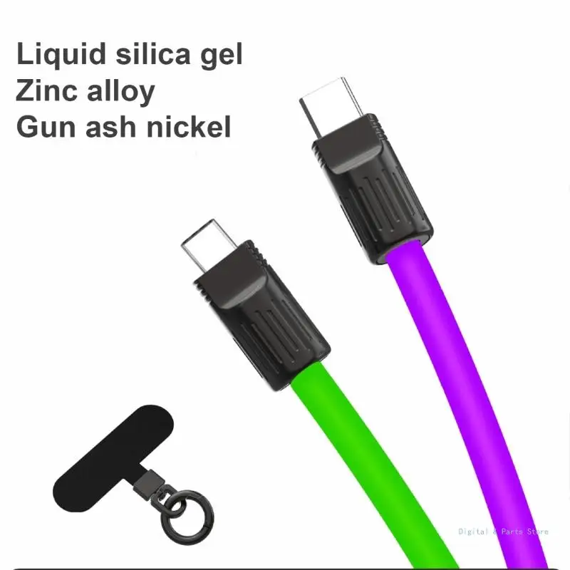 Кабель для передачи данных M17F с поддержкой быстрой зарядки 100 Вт и 480 Мбит/с