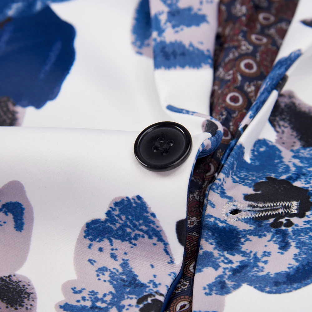 Мужской белый блейзер приталенные костюмы для мужчин деловое официальное пальто