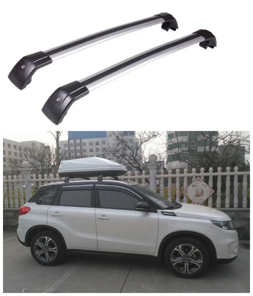 

Fits For Suzuki Vitara 2016 2017 2018 2019 High Quality Aluminum Alloy Car Roof Racks Luggage Rack Crossbar