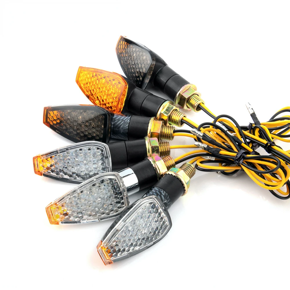 

Универсальная маленькая желтая шапка, 14 светодиодов, поворотник, передсветильник и задний свет, индикатор, мигающая лампа, мигалка, мигалка для мотоцикла