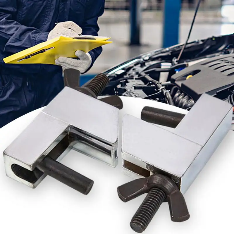 Комплект хомутов для шлангов 2 шт. хомуты труб инструмент снятия регулируемые