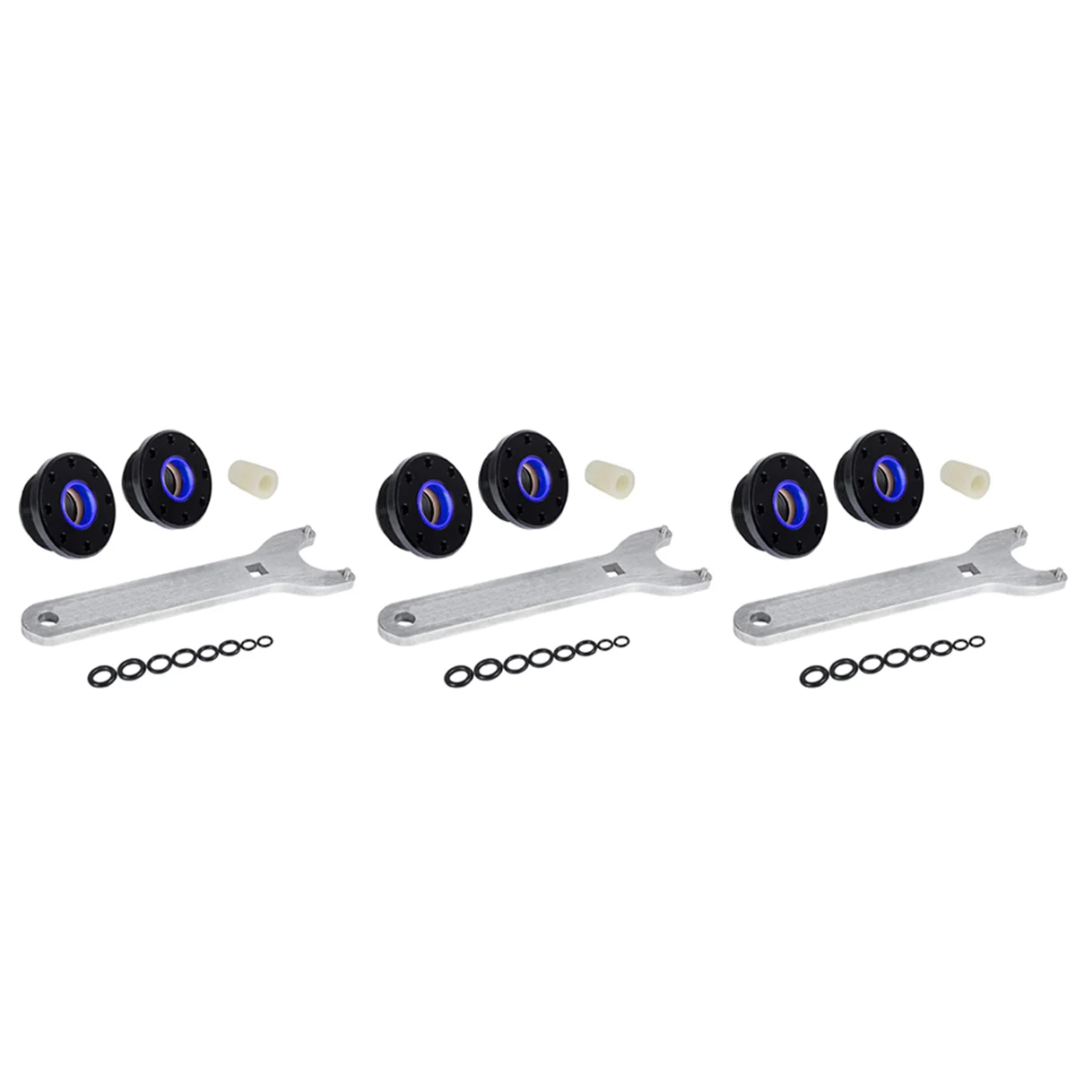 

3 set HS5157 Front Mount Hydraulic Steering Cylinder Seal Kit for SeaStar Pivot HC5340, HC5341, HC5358, HC5365, HC5375