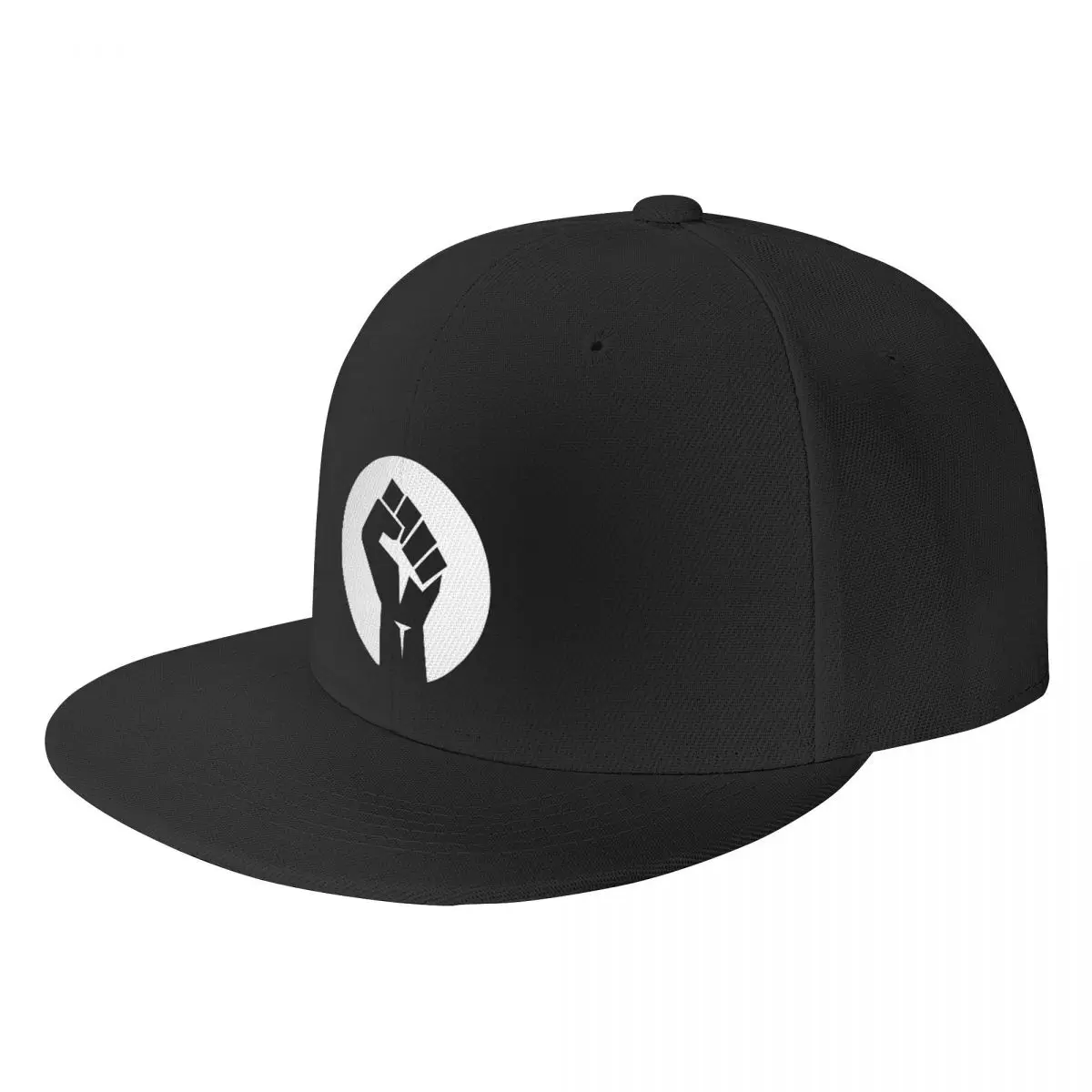 

Модная Бейсболка унисекс с черным кулаком, Регулируемая Кепка в стиле хип-хоп для взрослых, мужская и женская кепка с защитой от солнца