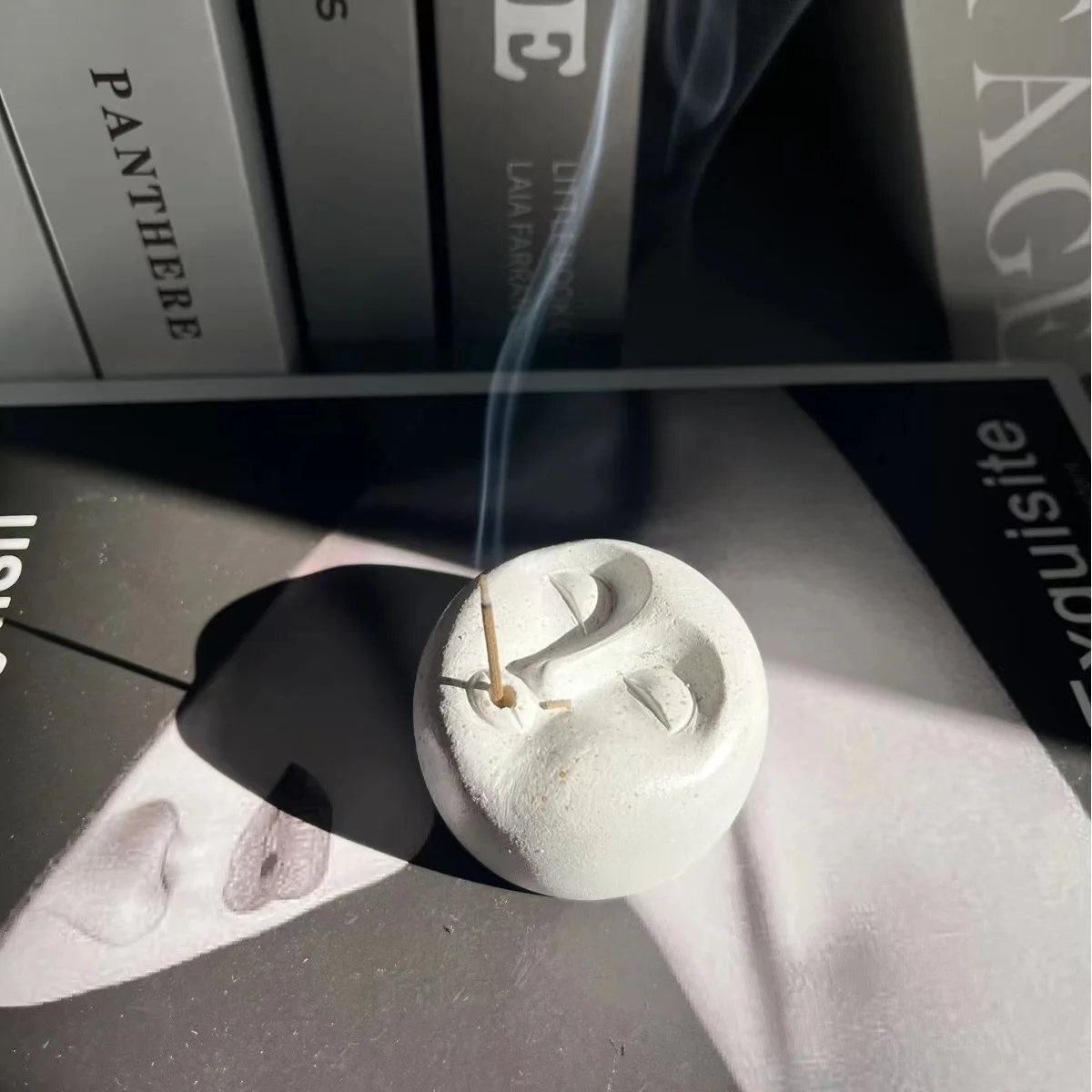 Настольный держатель для благовоний декоративные пластыри форма лица