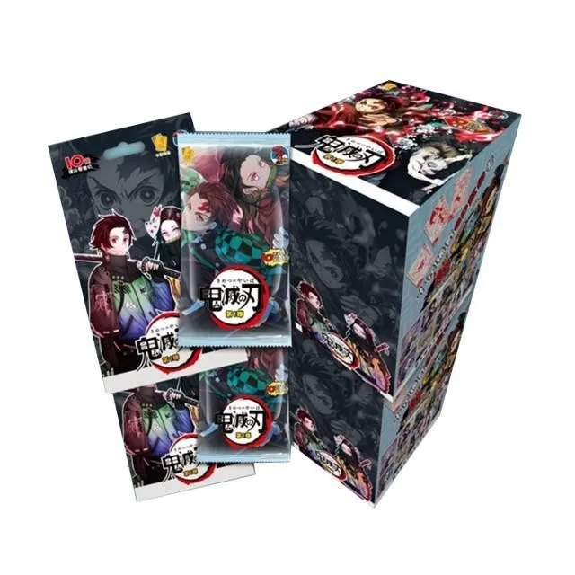 

demon Slayer Cards Gm-0110 Booster Box Kamado Nezuko Playing Board Game Collections Cards Kids Toy Hobbies For Boy Girl Gifts