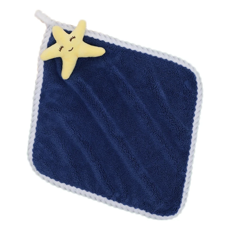 Милые полотенца для рук детей быстросохнущие абсорбирующие младенцев кухни