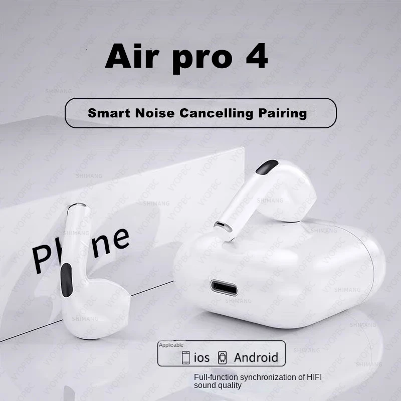Беспроводные наушники Air Pro 4 TWS с микрофоном Спортивная гарнитура для Xiaomi |