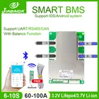 JBD Smart BMS 6S 7S 8S 10S 24V 36V 60A 80A 100A 3,7 V Li-Ion 3,2 V Lifepo4 система управления литиевой батареей Bms хранение