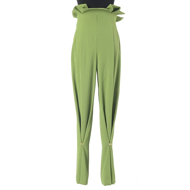 Разноцветные брюки для бальных танцев женские танго с широкими штанинами и