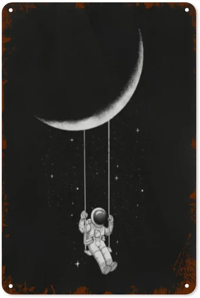 Ретро stronut Swngng Metl Sgn Vntge Ktchen Sgns Wll Decor Забавный Tn Br Decortons lumnum для дома Кофе