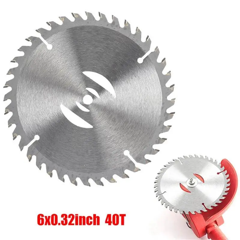 

mm 40 Teeth Metal Grass Trimmer Heads Blade Replacement Weed Eater Saw Blade Lawn Mower Fit Accessory for Garden Power Tool