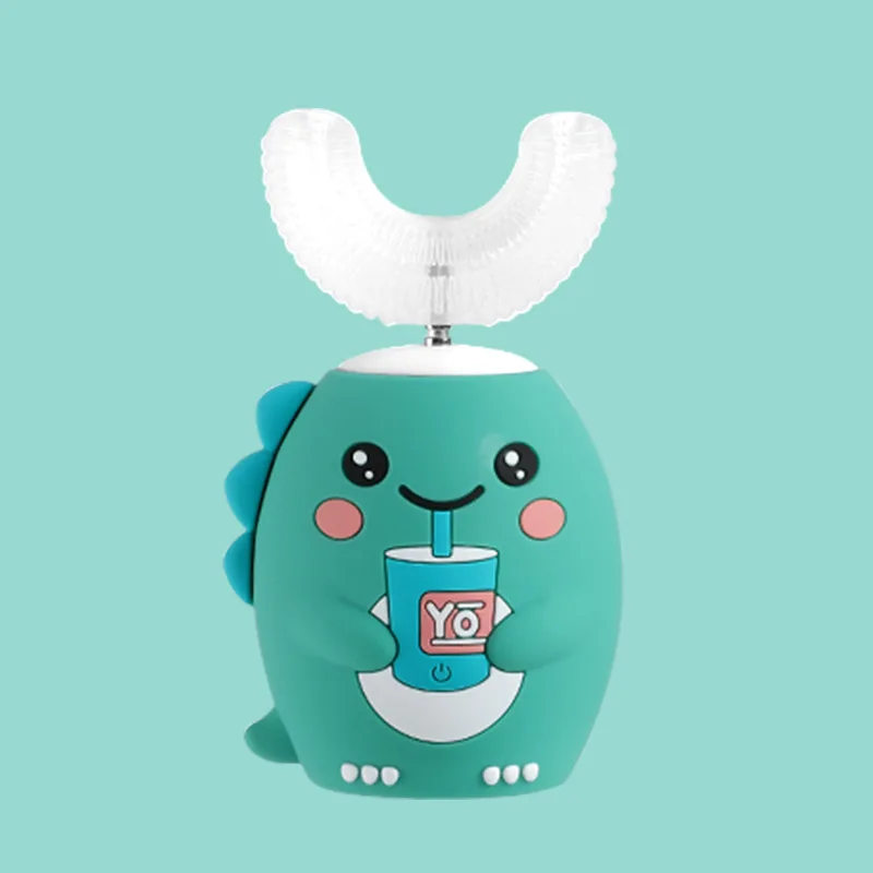 

Toothbrush, U-shaped Oral Type, U-shaped Silicone Toothbrush Artifact for Children Over 2-6-12 Years Old Children's Electric