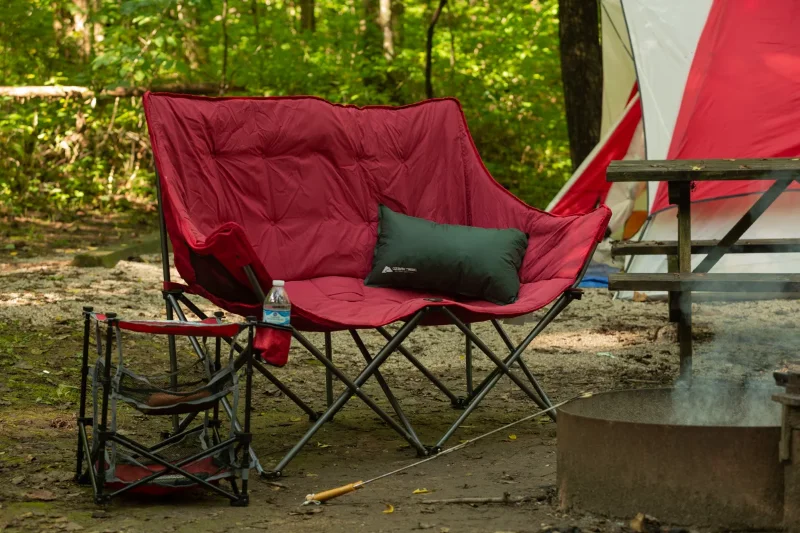 , Red, Adult Use Camping Chairs  Outdoor Chair  Fishing  Folding Chair