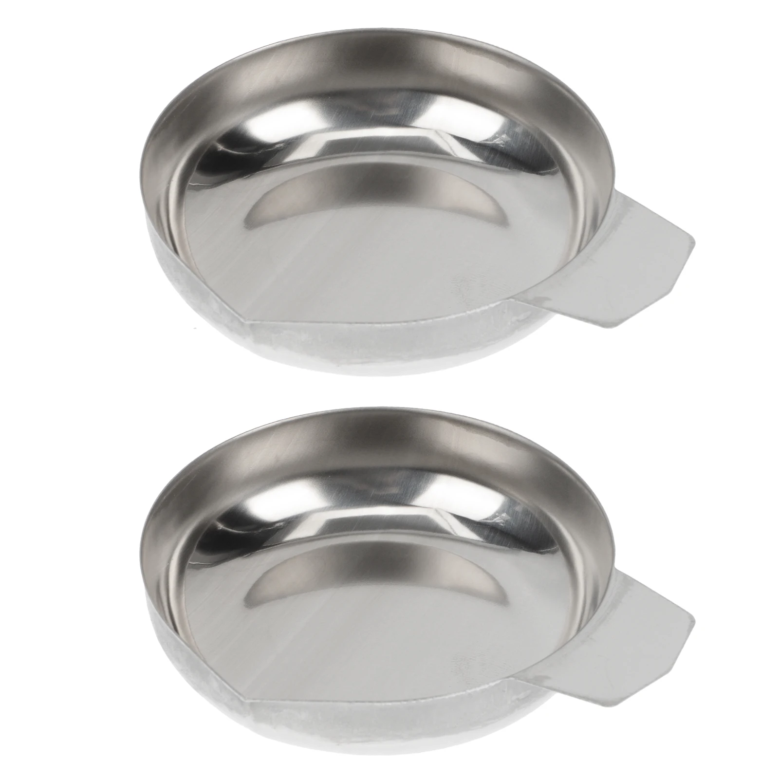 

Scale Tray Pan Weighing Digital Dish Plate Food Metal Weigh Boat Jewelry Pans Balance Trays Measuring Mini Stainless Steel