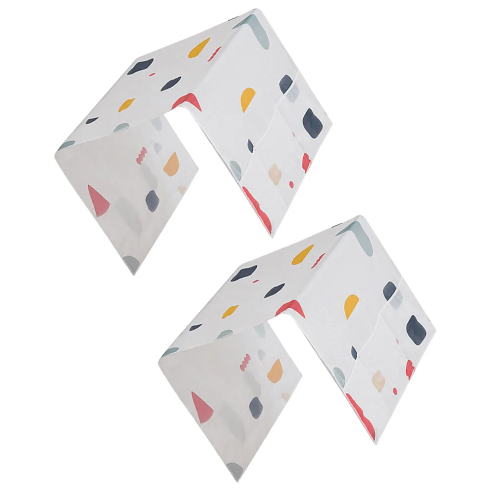 

2pcs Fridge Dust Cover Washer Dryer Dust Cover Appliance Microwave Cover with Pockets