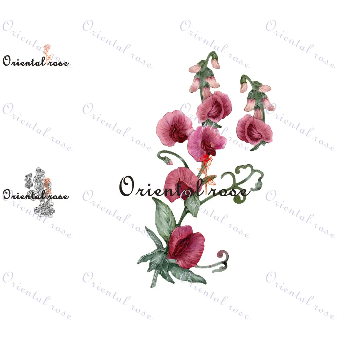 

Flower mold group metal cutting mold scrapbook new 2022 cutting mold