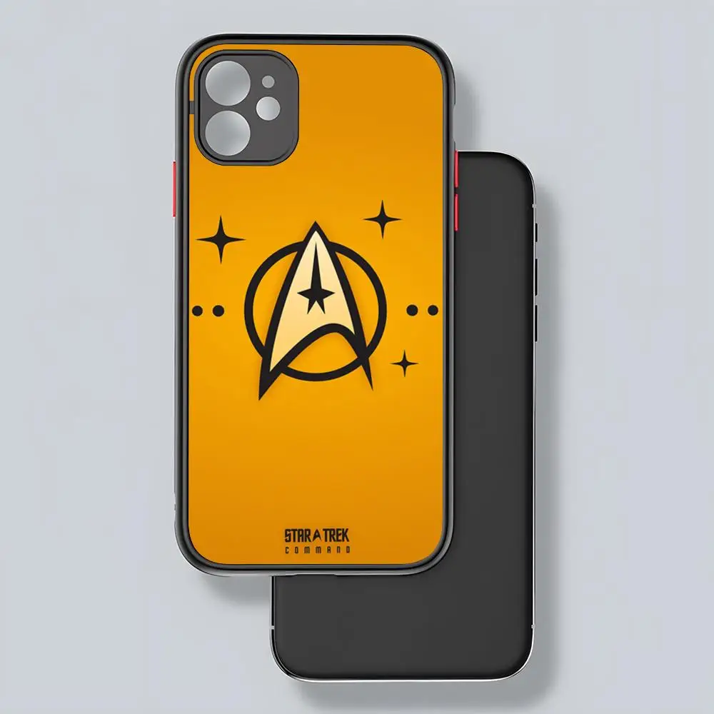 Чехол для телефона Star movietnam-Trek матовый прозрачный чехол-накладка IPhone 16 15 12 11 13 Pro Max