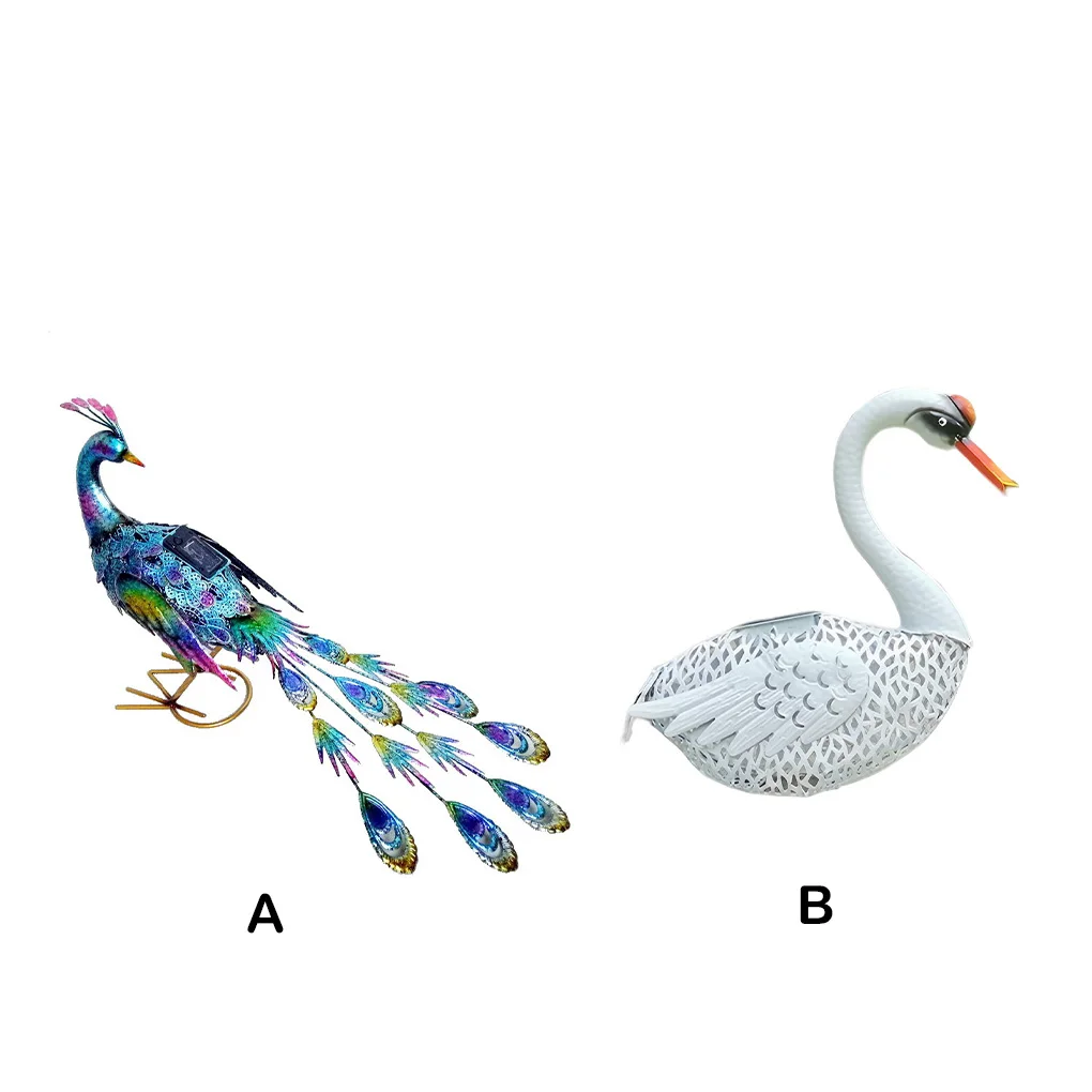 

Courtyard Animal Statue Solar Power Light Decoration Figure Birthday Gift