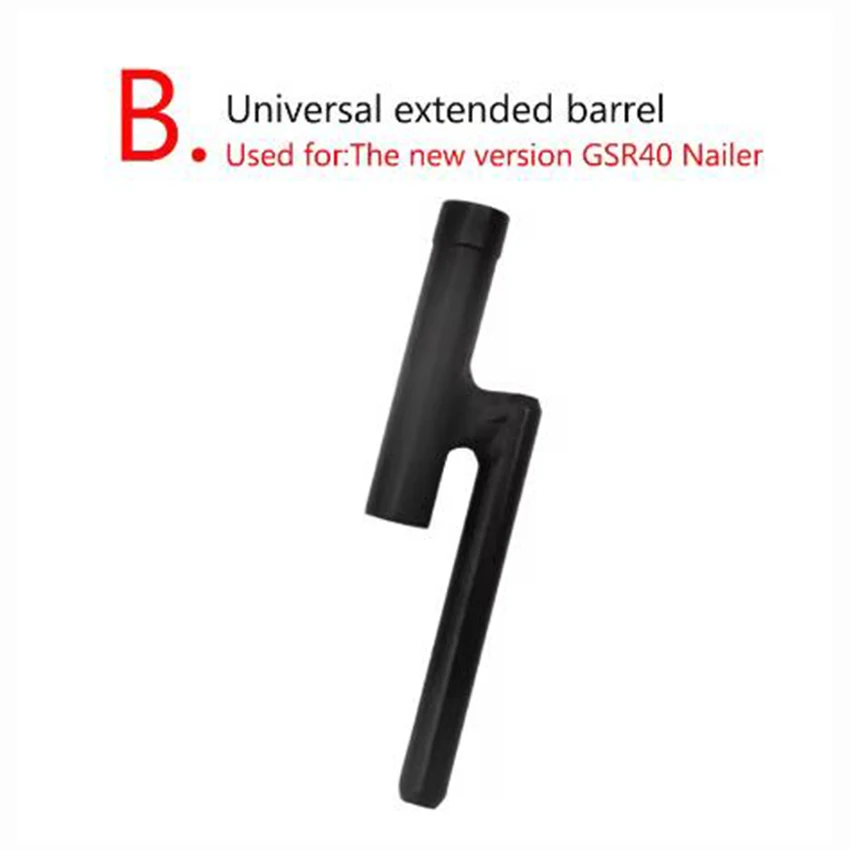 

GSR40 Electric Gas Stapler Muzzle Multifunctional Nail Gun Nozzle Muzzle Barrel Set Original Accessories Nail Gun Tool Parts
