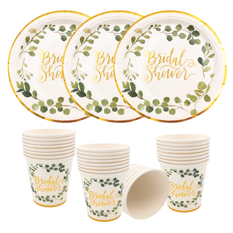 

8 шт., одноразовые столовые приборы для свадебной вечеринки