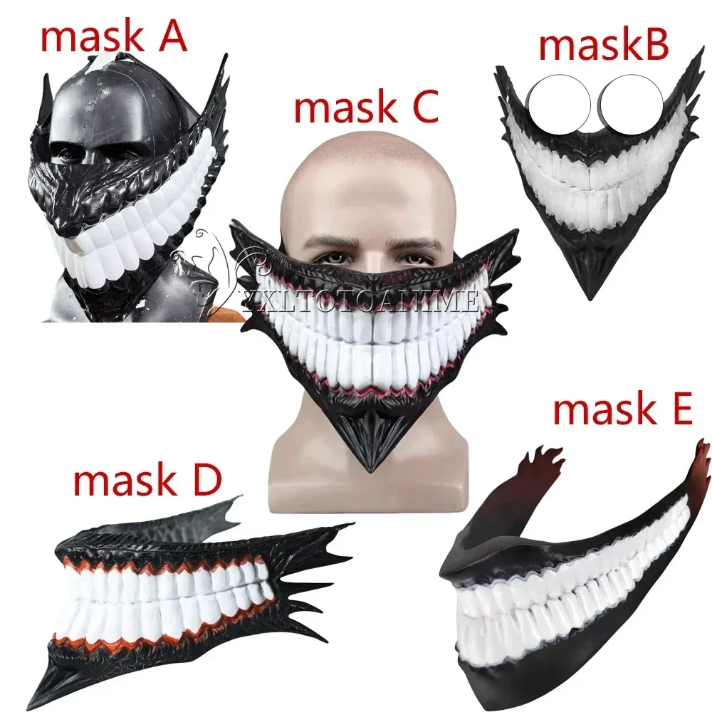 Горячая новинка аниме Дандан косплей Кен Такакура Окарон маска дьявола ПВХ