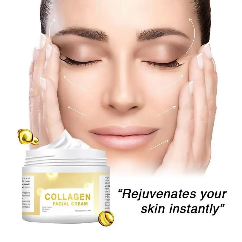 

Collagen Face Cream Repairing Moisturizing Nourishing Cream Reduce Wrinkles Brightening Skin Facial Cream Face Skin Care