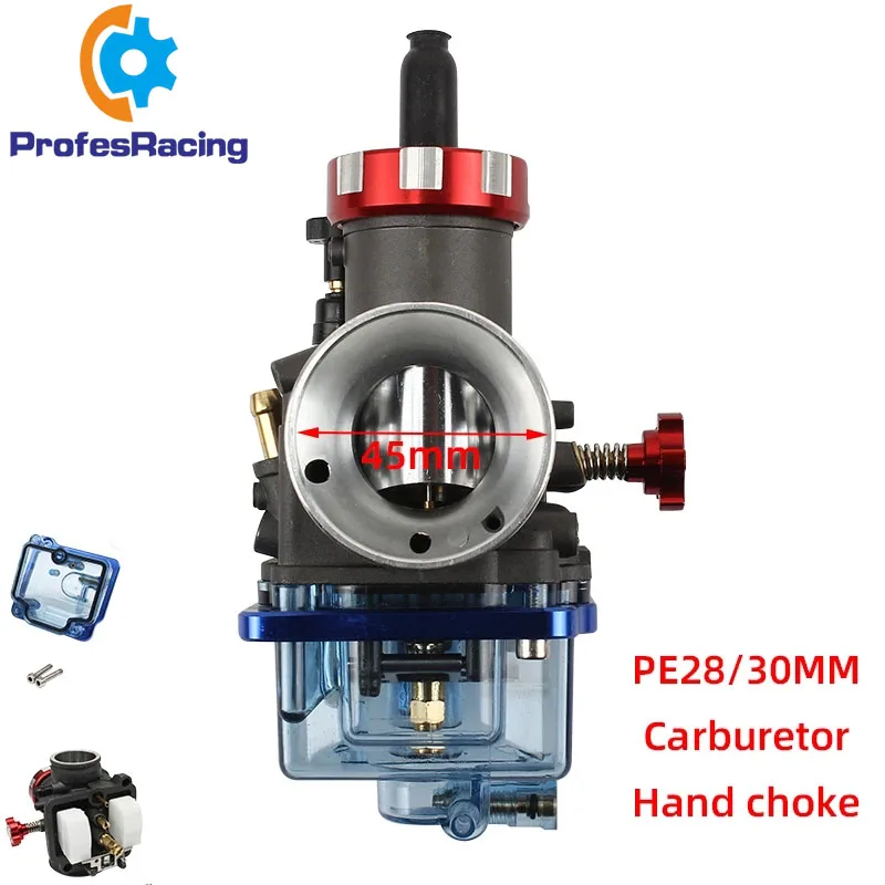 

Hand Choke Carburador PE30 30mm PE28 28mm For Keihin Honda CR80 CR80RB CR85 CR85R Kawasaki KSR 110 KX80 KX100 Carburetor Carb